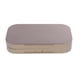 thumbnail image 2 of Moscas Secas, Moscas Húmedas, Anzuelos Señuelos Jigs Surtido de Cebos Caja de Moscas Caja con Aleación de Aluminio Impermeable gris Sunnimix Caja de pesca con mosca, 2 of 6