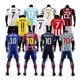thumbnail image 1 of 21/22 Home Kits de fútbol para niños Camiseta de tiras azules Camiseta de fútbol Traje de entrenamiento Adulto-20-21 PSG Cuarto kit Mbappe 7-L BmatwkZeng Bmatwe Jersey, 1 of 3
