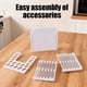 thumbnail image 5 of Uuiauoio Bread Slicer and Sandwich Layer Cutter, Multi Functional Plastic Chopper for Toast and Baking, Non Slip Kitchen Tool with Lattice , Easy Assemble Durable Slicing Device, 5 of 5