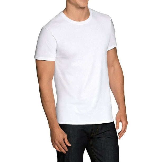 Fruit of the Loom - Fruit of the Loom Men's Stay Tucked Crew T-Shirt ...