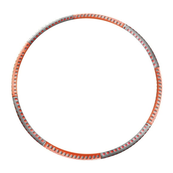 Weighted Hula Hoop for Adults Weight Loss - 8 Section Detachable Exercise Hula Hoop for Women, Soft Padded Exercise Hoop, Portable and Adjustable Fitness Circle for Gym Home Workouts