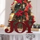 thumbnail image 1 of Decoración de mesa de alegría navideña, decoración de mesa de alegría navideña, letrero de letras, decoraciones de madera, decoraciones navideñas, eficiencia óptima, 1 of 8