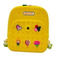 thumbnail image 3 of Bolsa de playa con agujero, bolsa de almacenamiento, creativa, versátil, bonita, cesta de playa para viajes y fiestas. amarillo, 3 of 9
