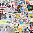 thumbnail image 2 of Cartoon Volleyball Sticker Luggage Guitar Notebook DIY Sticker Decoration, 2 of 7