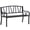 Black 098, variant on Folding Chaise Lounge Chairs with Canopy, Reclining Pool Chairs for Beach Patio Yard, Steel Frame Side Pocket, Blue