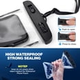 thumbnail image 7 of Livhil Waterproof Dry Bag and Waterproof Cell Phone Bag for Outdoor Water Sports, Boating, Hiking,Kayaking,Fishing (2 * Phone case(Clear)), 7 of 7