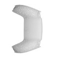 thumbnail image 2 of Bottom Back Shell Non-Slip Rear Housing Game Improvement Replacement Parts for PS5 Controller, 2 of 5