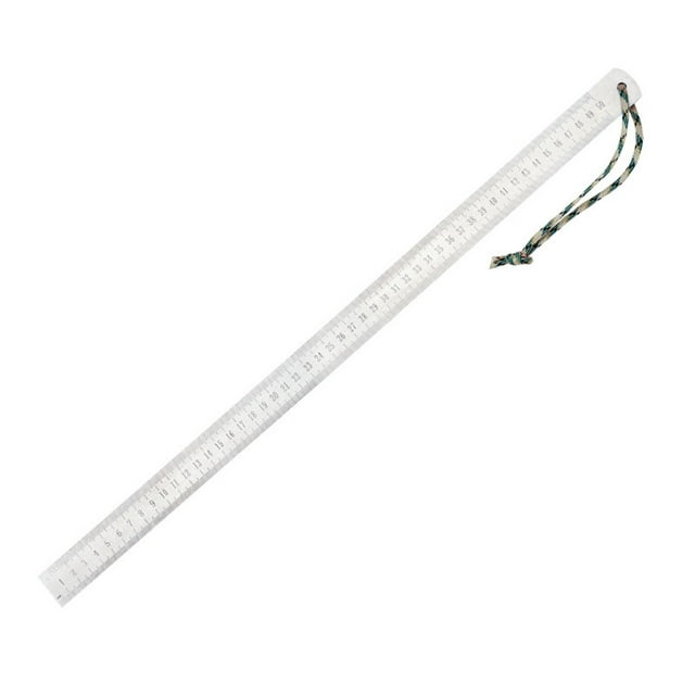 Offres du Jour en Liquidation! Règle Robuste 53cm Mètre en Acier Inoxydable Règle Autocollante Outil de Mesure d'Échelle de Pouce