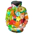 thumbnail image 2 of Nouveau Sac à Bonbons Imprimé 3D Mode Sweat à Capuche Décontracté, 2 of 4