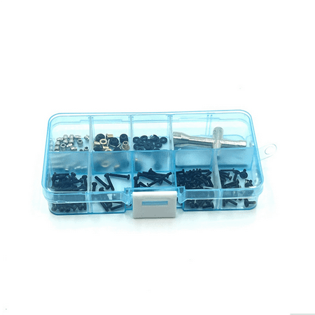 

M1.6 M2 Screws Fastener Kit Sleeve Hex Wrench Repair Tools for 1/18 RocHobby RC Crawler Car Parts Accessories