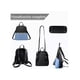 thumbnail image 4 of Conjunto de Mochilas Bolsas De Cuero 4 Piezas Azul Con Negro Malubero  Mochilas Bolsas De Cuero, 4 of 4