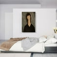 thumbnail image 2 of ARTCANVAS Womans Bust Canvas Art Print by Amedeo Modigliani - Size: 40" x 26" (0.75" Deep), 2 of 9