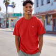 thumbnail image 3 of Dalix Lil Alien Heavy Cotton Short Sleeve Summer Tee Mens in Red 3XL XXX-Large, 3 of 5