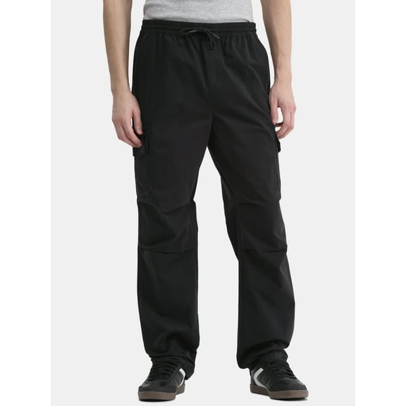 No Boundaries Men's & Big Men's Twill Cargo Pants, Size XS-5XL