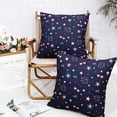 thumbnail image 6 of Independence Day Patriotic Pillow Covers 18x18 Set of 2 USA Stars Fireworks Throw Pillow Covers Memorial Day Linen Pillows Decor for Home Couch Living Room, 6 of 6