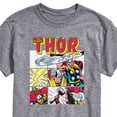 thumbnail image 3 of Marvel Thor - Comic Book Grid - Men's Short Sleeve Graphic T-Shirt, 3 of 5