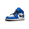 thumbnail image 4 of JORDAN PRE SCHOOL Jordan 1 MID SE PS "Signal Blue" BQ6932 402 from Stadium Goods, 4 of 8