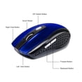 thumbnail image 2 of Computer 2.4Ghz Wireless Optical Mouse with USB PC 6 Key Receiver 6 Buttons Gaming Mice 800/1200/1600DPI Desktop PC Laptop Accessories Blue, 2 of 6