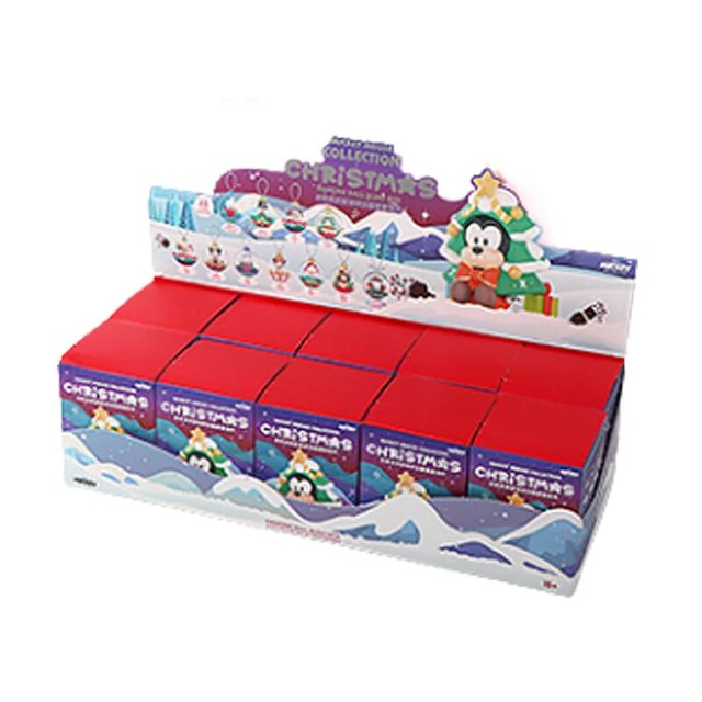 Miniso-caja ciega serie bola de Navidad colgante temático juguetes para niños regalo de cumpleaños decoración de habitación caja ciega sorpresa