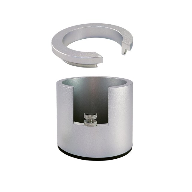 Soporte de portafiltro de café Strade Fareast Limited para portafiltros de 51/54/58mm plata