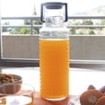 thumbnail image 3 of Botella De Vidrio De 1.1 Lt. Con Tapa Azul Borgonovo  Argo, 3 of 4