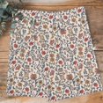 thumbnail image 4 of Orange Red Leaf Kitchen Towels Set of 4, Water Absorbent Dish Towel, Vintage Farmhouse Boho Pastoral Tribal Decorative Hand Towels - Quick Drying Cloth for Cooking Baking, 18x28 Inch, 4 of 8