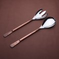 thumbnail image 4 of Celia Design 2-piece Copper Antique Salad Serving Set, 4 of 5