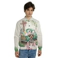 thumbnail image 4 of Easter Egg Wirehaired Pointing Griffon Bunny Ear Welcome Spring Truck All Over Print 3D Baseball Jacket Dog Lover Bomber Jacket Softball - 12002, 4 of 6