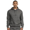 thumbnail image 4 of Men's Lightweight Fleece Pullover Hoodie / Sweatshirt, Charcoal Grey L, 1 Pack, 4 of 4