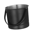 thumbnail image 5 of CoudarTitie 1.5L Ice Bucket Drink Tub Holder Portable Handle Multipurpose Metal Ice Pail for Black, 5 of 9