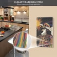 thumbnail image 5 of Yayeee Duplex Wall Plate 1-Gang 4.5"x2.7" Home Receptacle Light Switch Decorative Outlet Cover, Colorful Skeleton with Cloud, 5 of 7