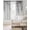 Grey, variant on Blue Teal Eucalyptus Blackout Curtains for Bedroom - 84 Inch Long Light Blocking 2 Panels Set, Weeping Botanical Leaf Watercolor Thermal Insulated Living Room Drapes Grommet Window Curtains 52"x84"