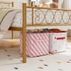 thumbnail image 5 of Yeshouse estructura de cama individual de metal con cabecero y piecero de diseño de corazón, plataforma con listones resistentes, espacio de almacenamiento bajo la cama, no requiere somier, 5 of 6