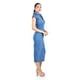 thumbnail image 2 of Vestido denim sin manga Roman Fashion /Juvenil, 14356 (Mezclilla tono medio) azul CH, 2 of 4