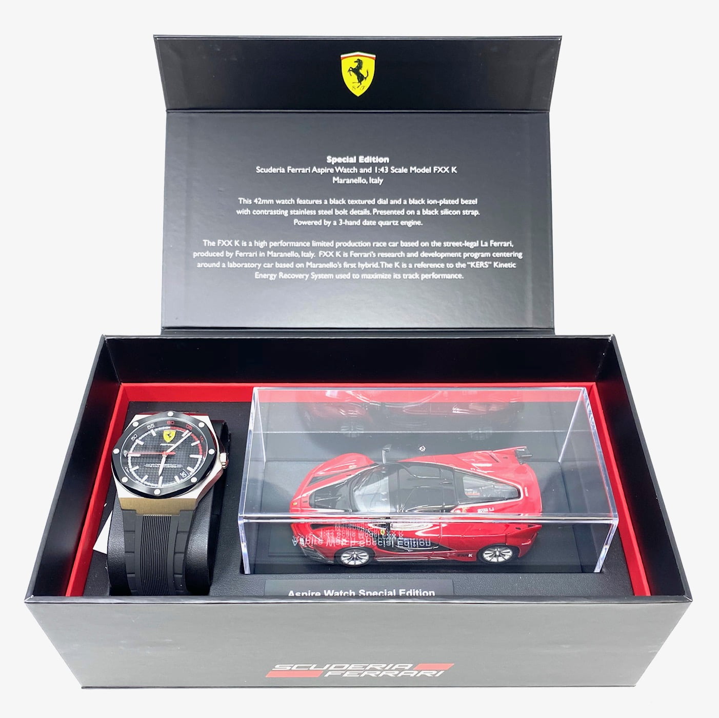 Ferrari Men's Special Edition Scuderia Aspire 42mm Watch Gift Set w