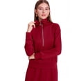 thumbnail image 3 of MINTREUS Women's 2 Piece Skirt Sets Fall Knit Long-Sleeved Zipper Top Lounge Travel Outfits Winter Clothing, 3 of 7