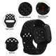 thumbnail image 3 of Correa deportiva de silicona de diseño hueco tpu para relojes inteligentes fitbit versa3 y Sense, 3 of 5