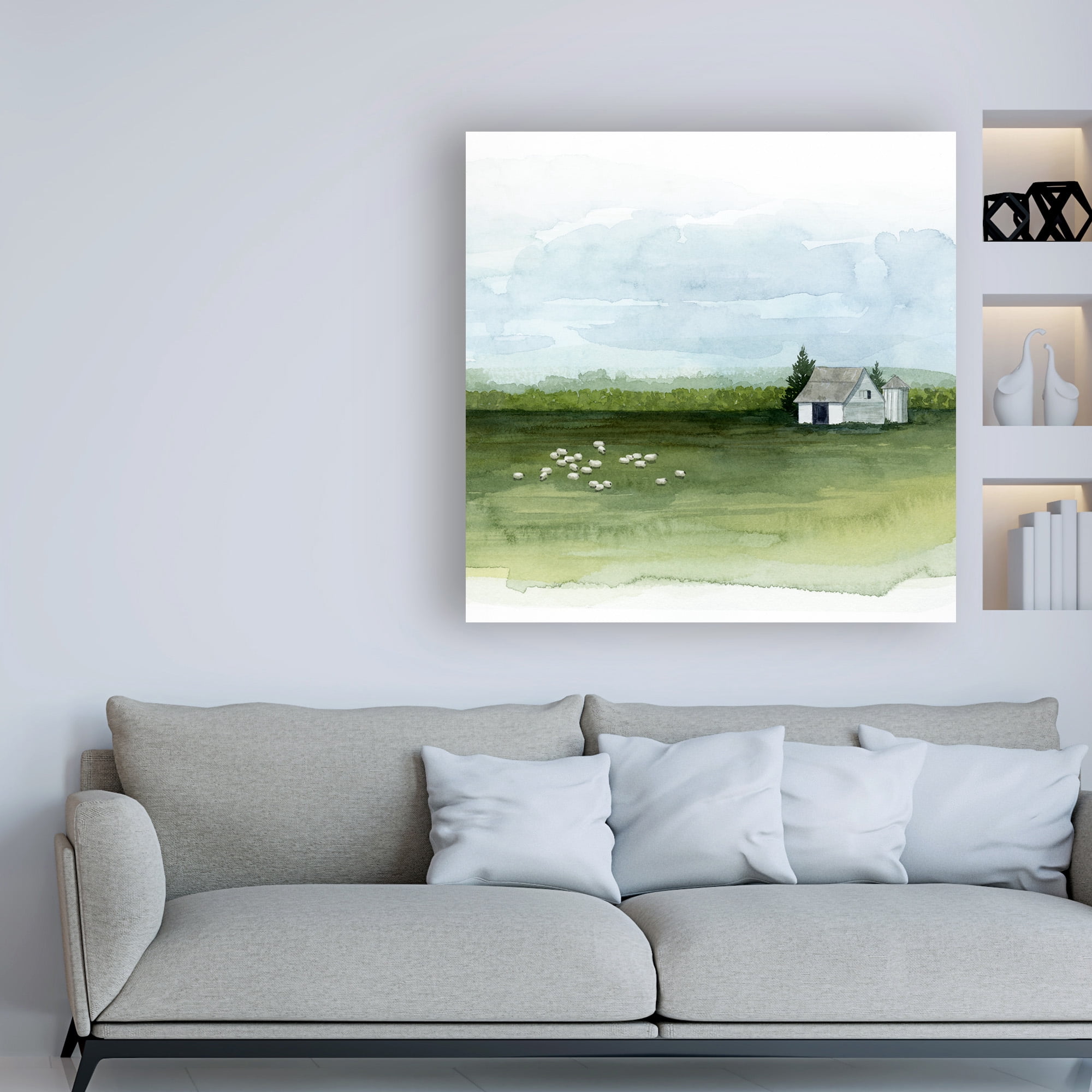 Trademark Fine Art 'Delilah's Farm II' Canvas Art by Grace Popp