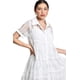 thumbnail image 4 of Vestido de malla transparente Roman Fashion /Juvenil, 10800 (Blanco) blanco EG, 4 of 6