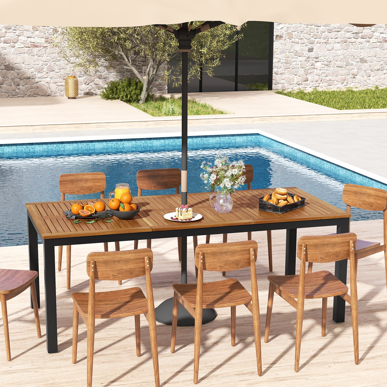 Costway, Patio Table, 79