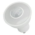 GU10 Bulb Infrared Body Sensing Bulb 5W 500LM LED Bulb for Ceiling Corridor AC100240V White