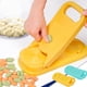 thumbnail image 1 of Fiudx Kit para Hacer Gyozas, Prensa Multifuncional para Empanadillas y Pasta, Herramienta Fácil de Usar, Ideal para Cocinar En Casa y Fiestas, Empanadillas Caseras Rápidas, Amarillo y Azul Cielo, Tam, 1 of 7