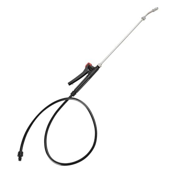 29 In Stainless Steel Sprayer Wand with Adjustable Nozzle Thread Connector