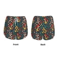 thumbnail image 5 of Lsque Berries and Flowers Printed Women's Running Shorts with Liner Pockets,Elastic Quick Dry Workout Athletic Gym Yoga Shorts,Womens High Waist Shorts-XX-Large, 5 of 9