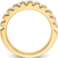 thumbnail image 2 of 14K Yellow Gold Lab Grown Diamond Si1/Si2, G H I, Ring (Size 7) Made In India rm7941-100-ylg, 2 of 5