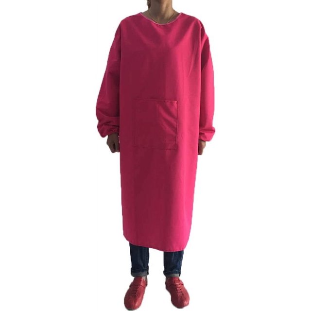Tablier de Cuisine à Manches Longues Imperméable pour Adultes