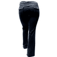 thumbnail image 2 of Jack David Womens Plus Size Black Denim Jeans Pants Curvy Stretch Relaxed Fit, 2 of 5