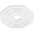 thumbnail image 2 of 34"OD x 7"ID x 13 1/2"C x 1"P Westin Architectural Grade PVC Contemporary Ceiling Medallion, 2 of 11