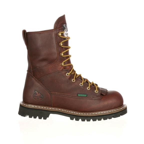 Georgia Boot Steel Toe Waterproof Lace-To-Toe Work Boot
