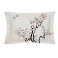 thumbnail image 5 of Qouteltyd Urban Hipster 3-Piece Plum Blossom Duvet Bedding Sets, Queen, 5 of 6